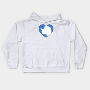 Heart - Antarctica _042 Kids Hoodie